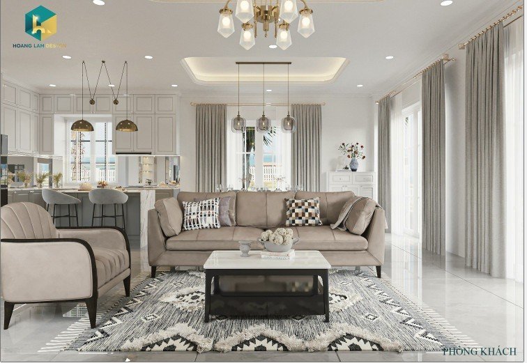 THIẾT KẾ NỘI THẤT VILLA NOVAWORLD PHAN THIẾT - HOANG LAM DESIGN - Hoàng Lâm